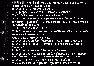История проекта Ничья